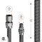 Flextron Gas Line Hose 3/8'' O.D.x72'' Length 1/2" FIPx3/8" MIP Fittings, Stainless Steel Flexible Connector FTGC-SS14-72F - alternate 5